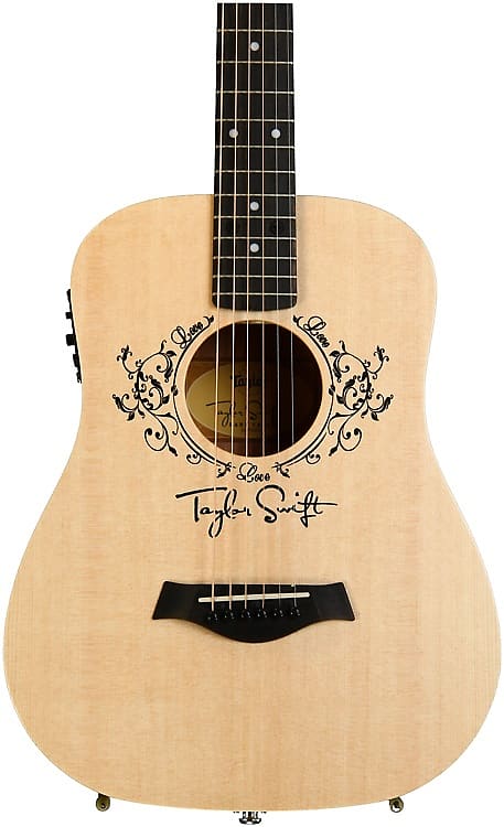 Taylor TSBTe Taylor Swift Acoustic-Electric Guitar - Natural Sitka Spruce image 1