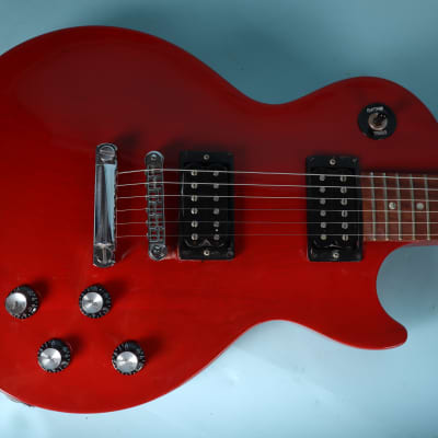 1999 Gibson Les Paul "The Paul" Cardinal Red Electric Guitar image 11