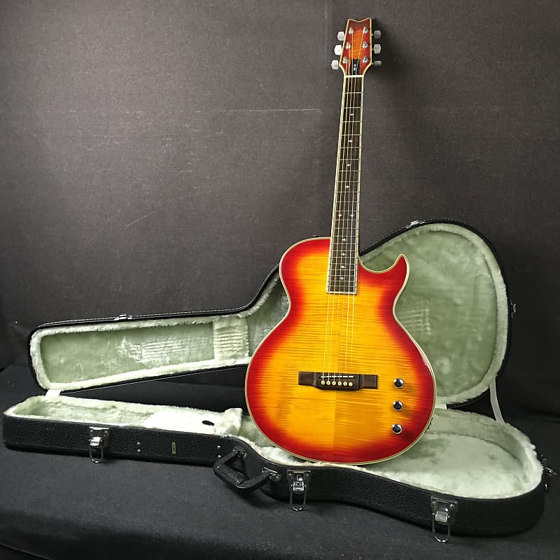 ギター WASHBURN SBF-80 Used Washburn SBF-80 Laminate Top Acoustic Guitar Cherry
