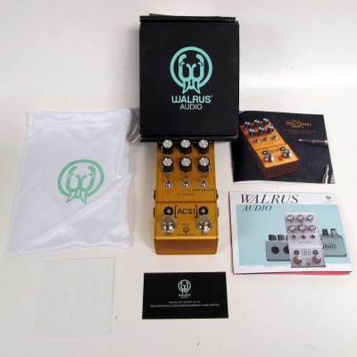 New Old Stock Walrus Audio Mako Series ACS1 Amp + Cab Simulator Mk I W/ Original Box and Manual VGC image 8