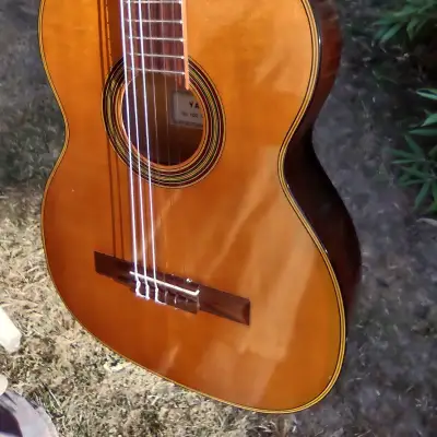 Yamaha Nippon Gakki Model # 100 Classical Guitar, 1966 Stained maple image 9