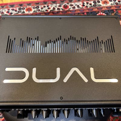GRBass DUAL 1400 Watt bass guitar amplifier head, black image 6