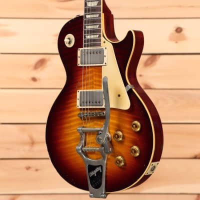 Gibson Limited 1959 Les Paul Standard Reissue Murphy Aged with Brazilian Rosewood - Tom's Tri Burst - 94096 - PLEK'd image 3