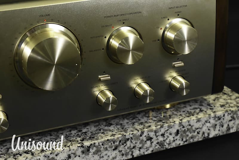 Sansui AU-07 Anniversary Model Integrated Amplifier in Sansui AU-07 Anniversary Model Integrated Amplifier in