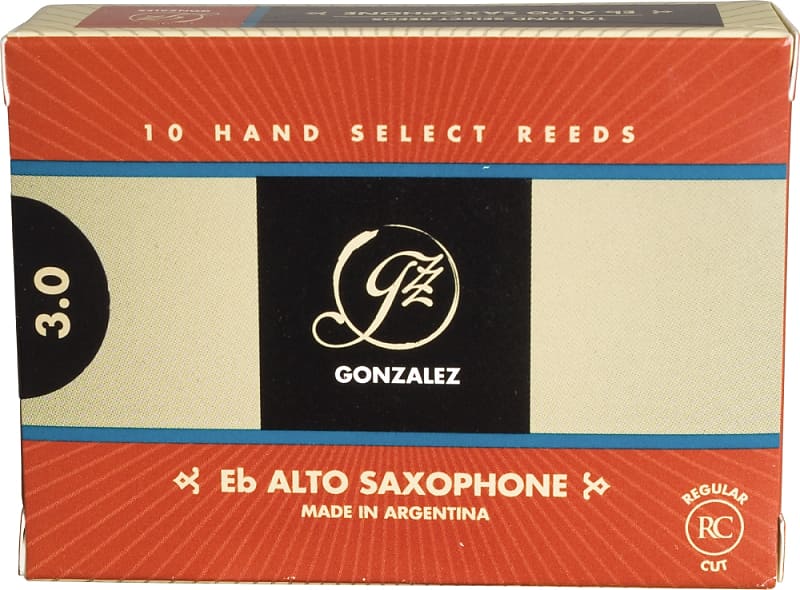 Gonzalez Alto Saxophone Reeds Reverb