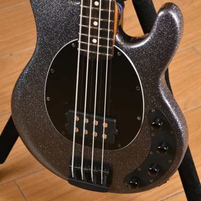 Music Man StingRay Special H Ebony Fingerboard Roasted Maple Neck Charcoal Sparkle image 15