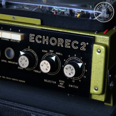 (Video) *Serviced* c.1966 Binson Echorec 2 Model T7E | Vintage Analog Echo Delay Decay Swell Repeat Reverb Unit | Gold Mod T7E Made in Italy image 13