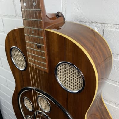 1970's Orpheum Resonator Acoustic Guitar - Del Vecchio Dinamico Replica image 11