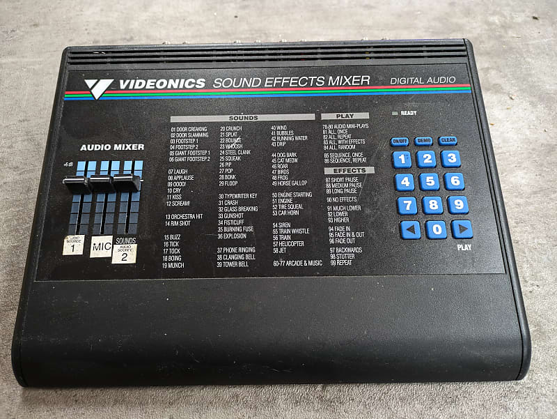 Videonics SE1 Sound Effects Mixer Reverb