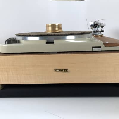 Thorens TD-124 with Thorens Plinth and Restored SME3009, Completely Customizable image 2