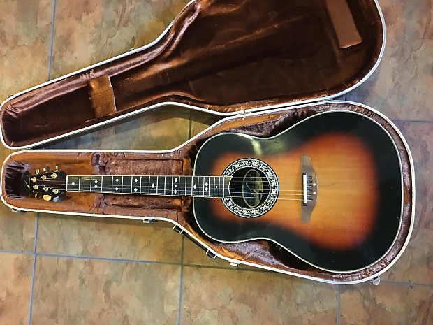 Vintage 1985 Ovation 1717 Legend Acoustic Electric Guitar w