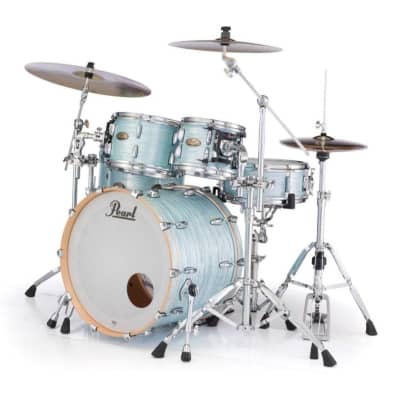 Pearl Session Studio Select Series 5pc Drum Set w/22 Bass Ice Blue Oyster- STS925XSP/C414 image 1