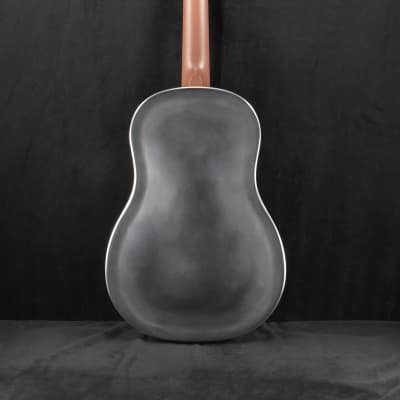 National Raw Steel 12-Fret Resonator with Chicken Foot Cover Plate image 6