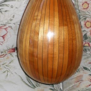 Vintage Suzuki bowl back mandolin 1960  W/ Hard Shell Case image 6