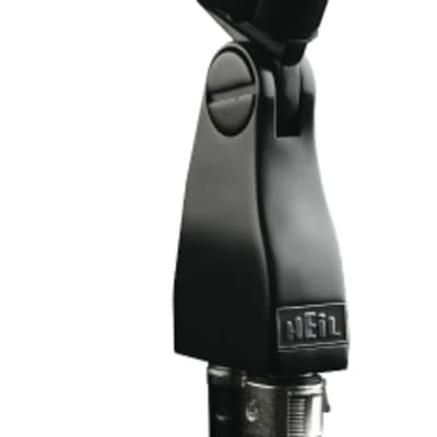 HEIL SOUND The Fin – Black Body/Blue LED Retro-Styled Dynamic Cardioid Microphone