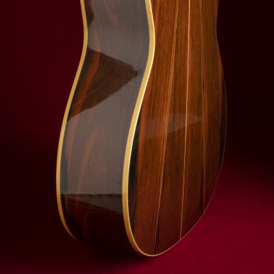 1981 Sergei de Jonge 10 String Classical Guitar - Brazilian Rosewood, Luthier Letter of Appraisal imagen 9
