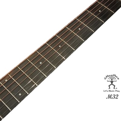 aNueNue M32 Solid Hawaiian Koa & Acacia Bird Travel Guitar 36 inches in Gloss image 10
