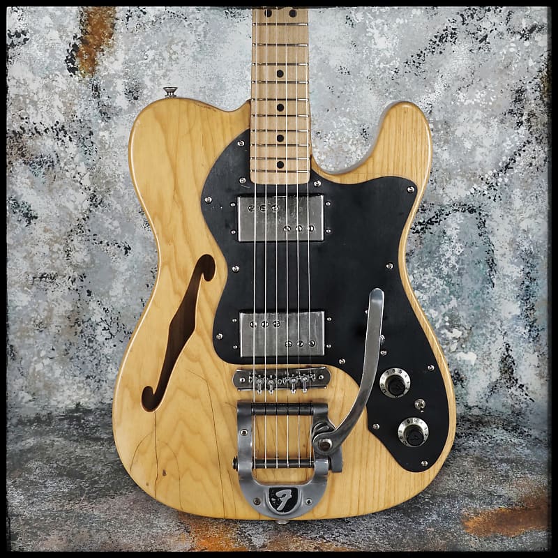 ギター Fender Telecaster Thinline bigsby b5 Fender Telecaster Thinline with Bigsby (1972 - 1975