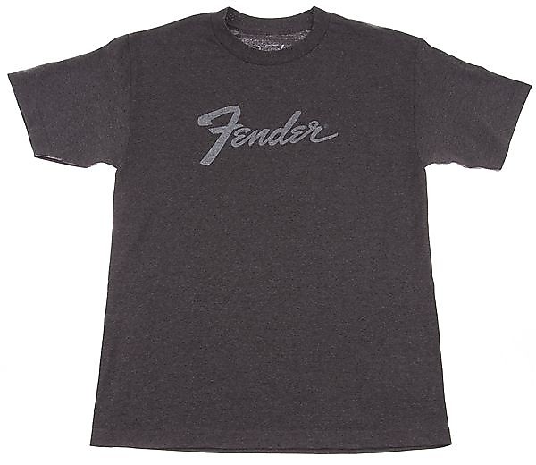 Fender Amp Logo T-Shirt, Charcoal, S 2016 image 1