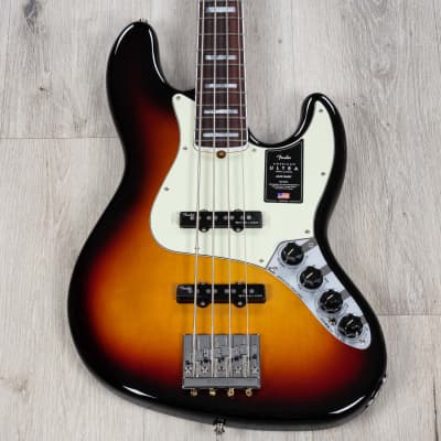 Fender American Ultra Jazz Bass Guitar, Rosewood Fingerboard, Ultraburst image 1