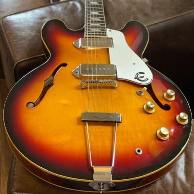 Epiphone 1995 Casino Electric Guitar Antique Sunburst Finish | Reverb