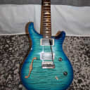 *FREE SHIPPING - LIMITED TIME!* PRS CE 24 Semi-Hollow Makena Blue  with USA Mann Made Bridge and  HSC!