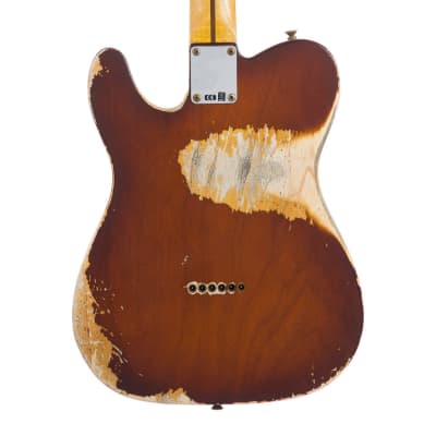 Fender Custom Shop '52 Telecaster Heavy Relic, Lark Custom - Violin Burst (615) image 2