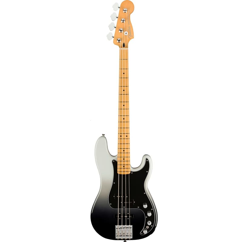 Fender Player Plus Precision Bass 2022 Silver Smoke image 1
