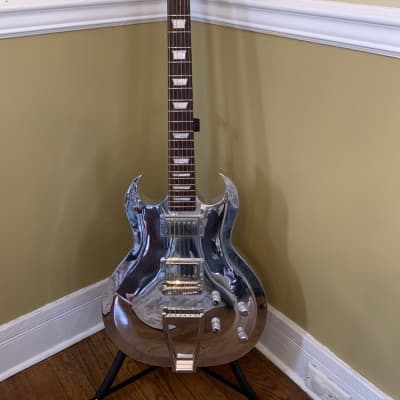 Exceptional One-Of-A-Kind Spruce Hill Aluminum Body Electric Guitar for sale