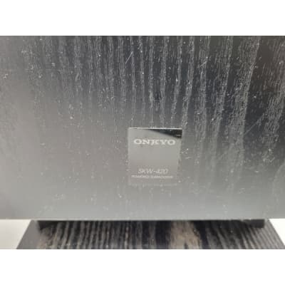 Onkyo SKW-420 Powered Subwoofer - Deep Bass - Black - Tested image 3