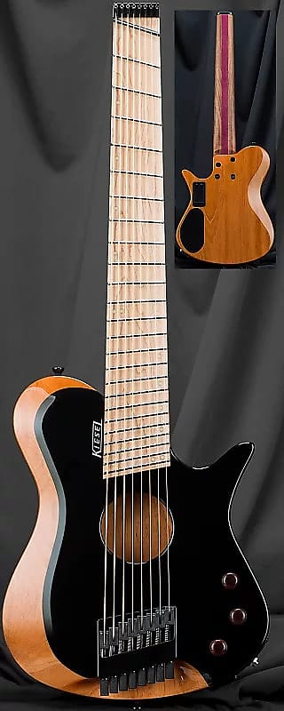 Kiesel Zeus Acoustic 8 String Multiscale 2018 Reverb