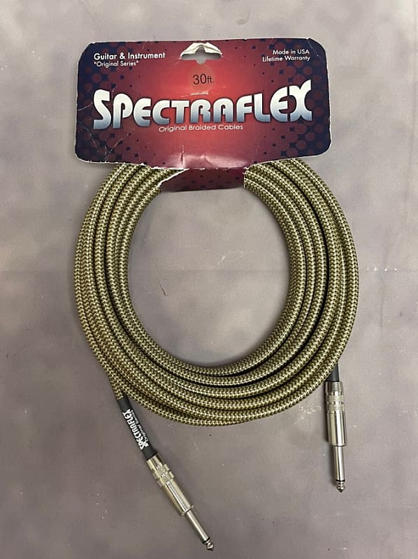 Spectraflex 30 ft Braided Cable Highquality Instrument Cable Reverb