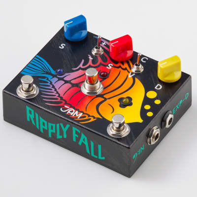 JAM Pedals Ripply Fall Bass Chorus / Vibrato / Phaser Pedal [New] image 2