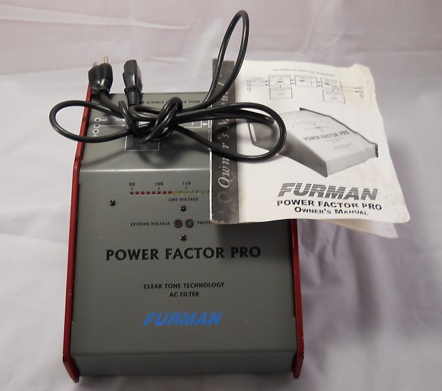 Furman Power Factor Pro Power Conditioner, Great Condition, Manual & Power  Cord Included!