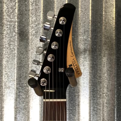 Musi Capricorn Classic SSS Strat Black Guitar #0088 Used image 3