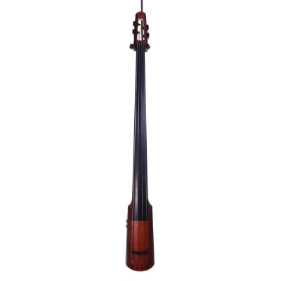 NS Design NXT4A Electric Upright Double Bass, Sunburst w Gig Bag And 2 Stands image 3