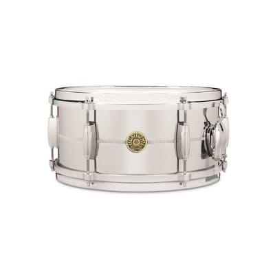 Gretsch G4168 USA Custom Chrome Over Brass 6x13" 6-Lug Snare Drum