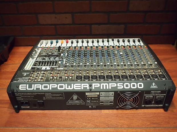 Behringer Europower PMP5000 Powered Audio Mixer for Repair World Ship~!