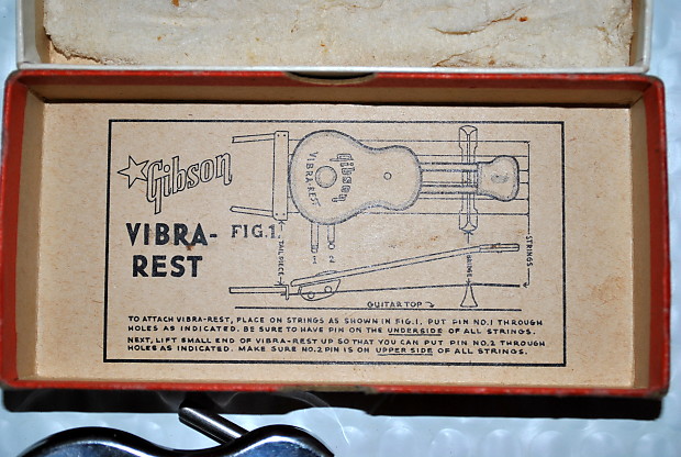 Gibson Vibra-Rest 1950's Nickel Vibrola Vibrato Tremolo