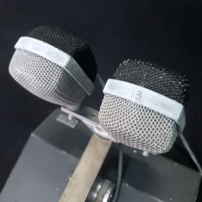 1970s Matched Pair of EAG MD-16N: Dynamic Cardioid Vintage Microphones /w Stand | Hungarian AKG D12 image 14