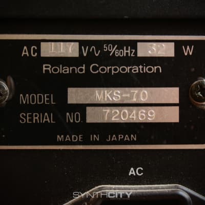 1987 Roland MKS-70 Super JX w/ PG800 Programmer & Memory Cartridge image 3