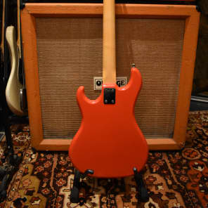 Vintage 1960s Watkins Wem Rapier 33 Solid Body Red Guitar w/ OHSC & Strap image 8