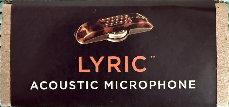 LR Baggs Lyric Acoustic Microphone System 2010s - Brown image 1