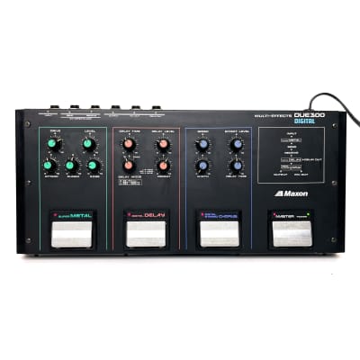 Maxon/Ibanez DUE300 Digital Multi FX Effects Pedal Metal
