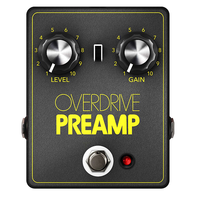 JHS Overdrive Preamp Pedal (Based on '70s DOD 250 OD Preamp Circuit) image 1