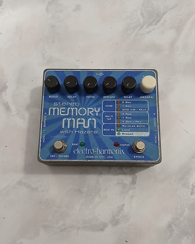 Electro-Harmonix Stereo Memory Man with Hazarai