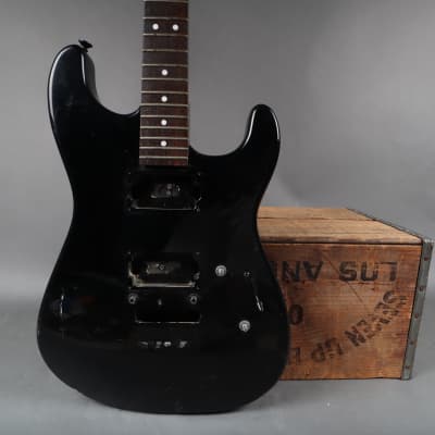 1989 Charvel Model 3A Body Black uFix Luthier Special image 1