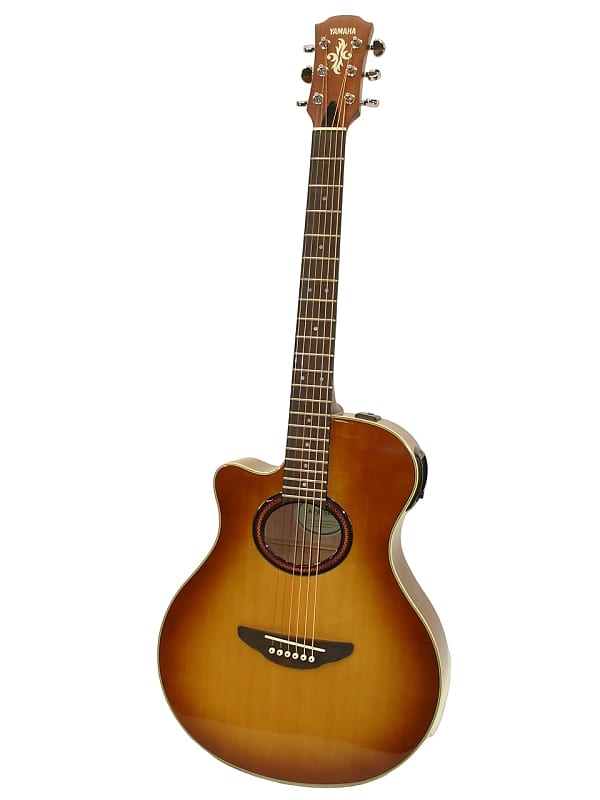 Yamaha APX-5A Thinline Left-Handed Acoustic Electric Guitar, | Reverb