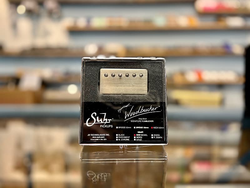 Suhr Woodbucker Neck 50mm Raw Nickel Pickup | Reverb