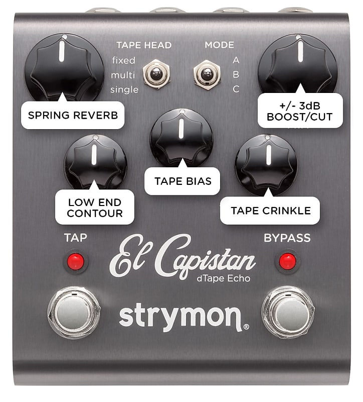 El Capistan Tape Echo Plugin - Strymon